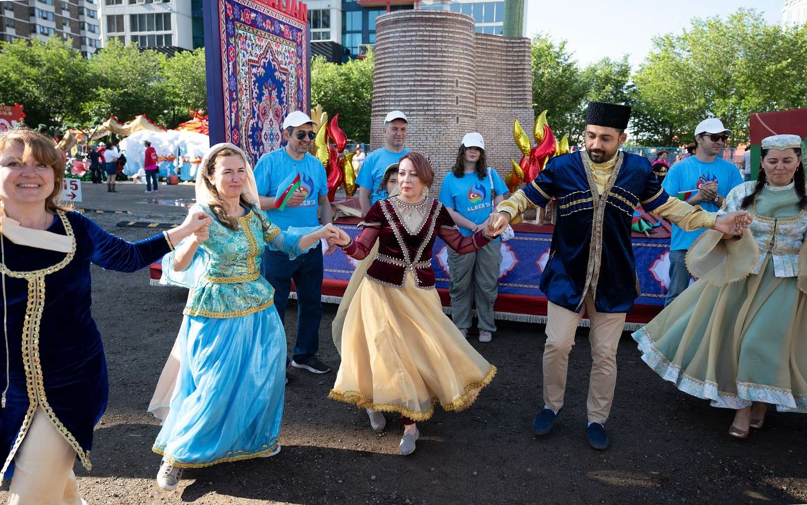 Azerbaijan Debuts at Calgary Stampede Parade